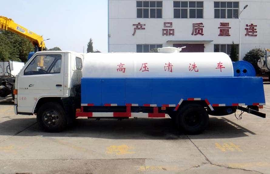 江铃蓝牌小型管道疏通车